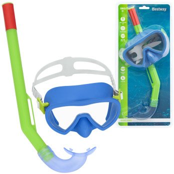 "Bestway" kaukė su šnorkeliais plaukimui 3+ 24036